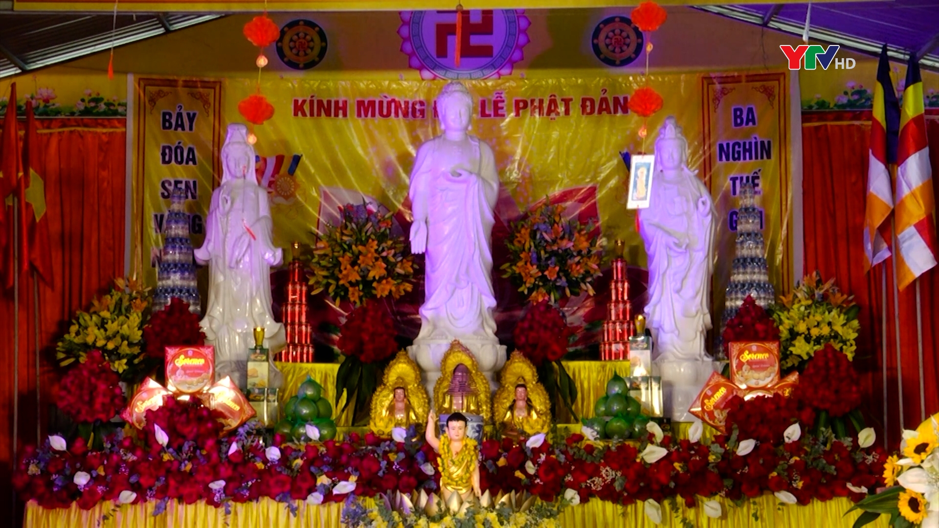 Chùa Minh Pháp, thành phố Yên Bái tổ chức Đại lễ Phật đản