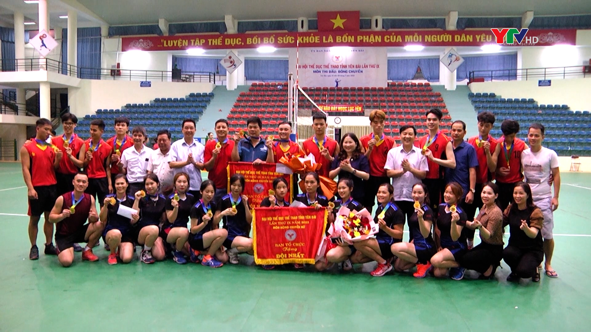 Chung kết môn Bóng chuyền - Đại hội Thể dục thể thao tỉnh Yên Bái lần thứ IX
