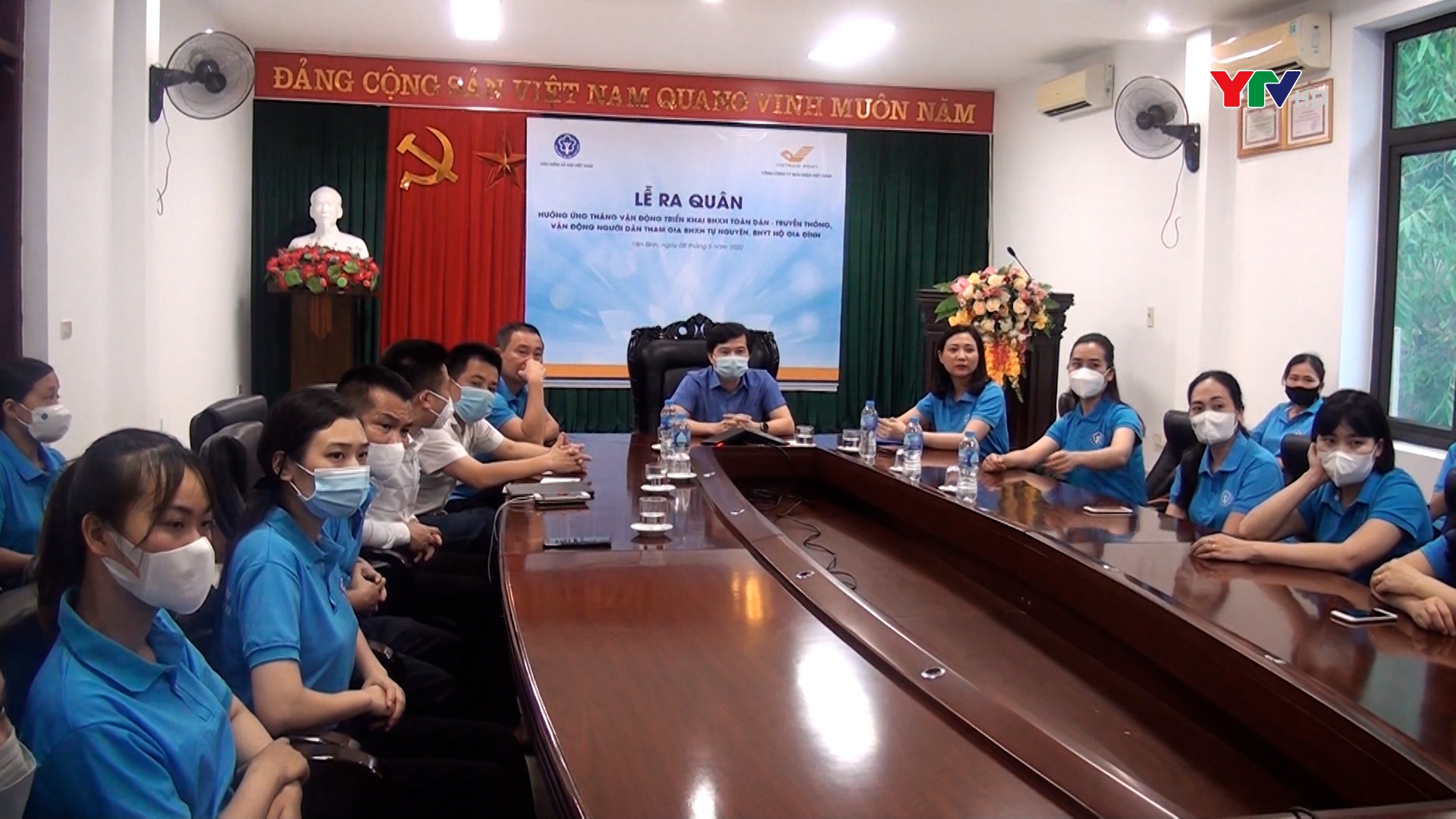 BHXH huyện Yên Bình ra quân hưởng ứng "Tháng vận động triển khai BHXH toàn dân"