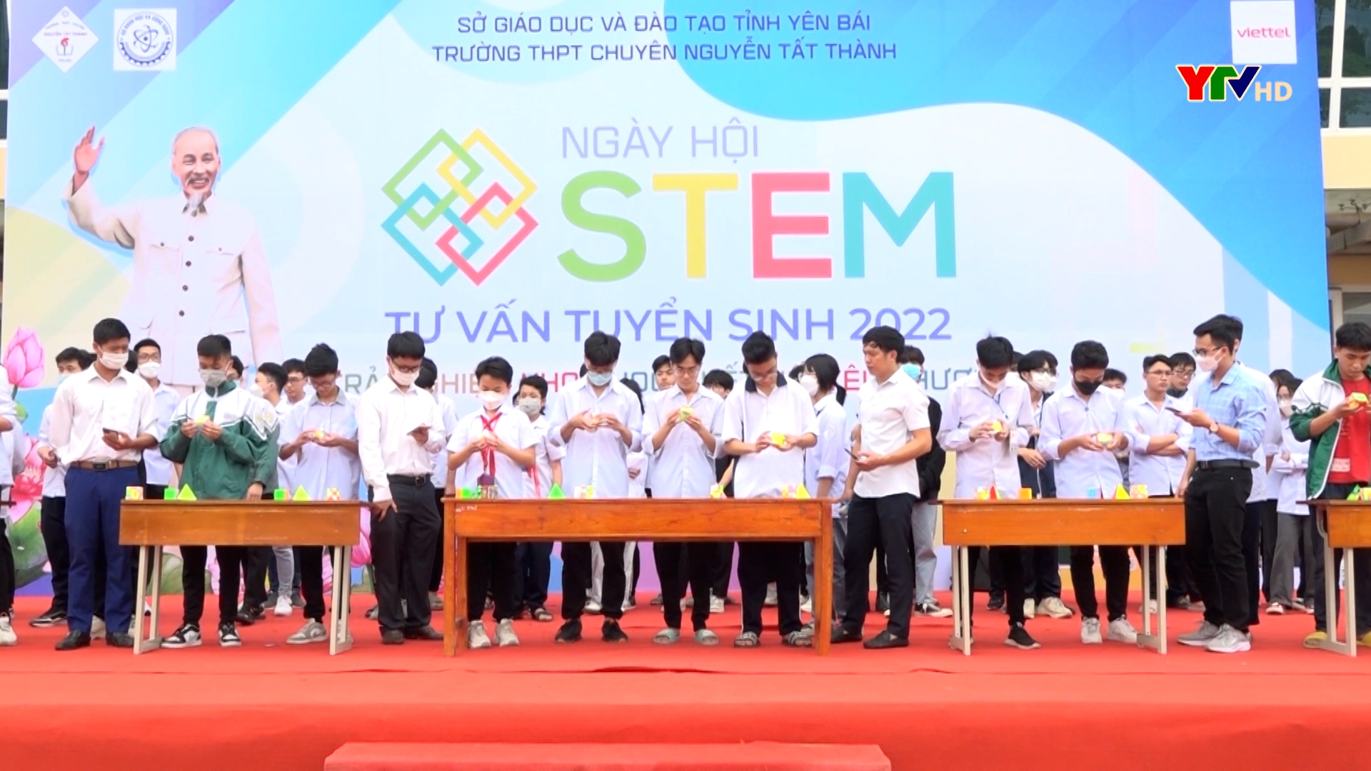 Trường THPT Chuyên Nguyễn Tất Thành tổ chức Ngày hội STEM năm 2022