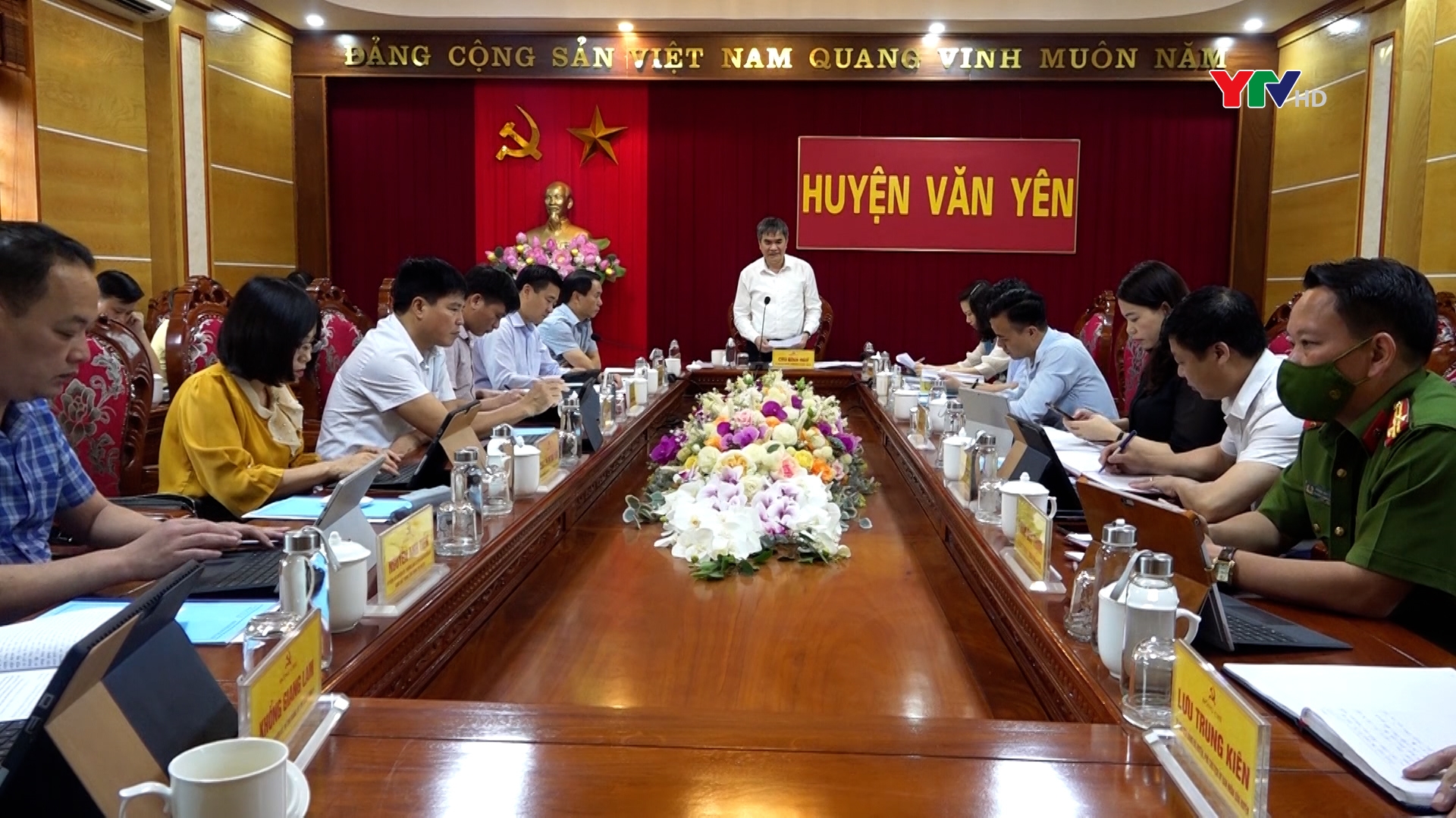 Đoàn công tác của Tỉnh ủy Yên Bái làm việc tại huyện Văn Yên