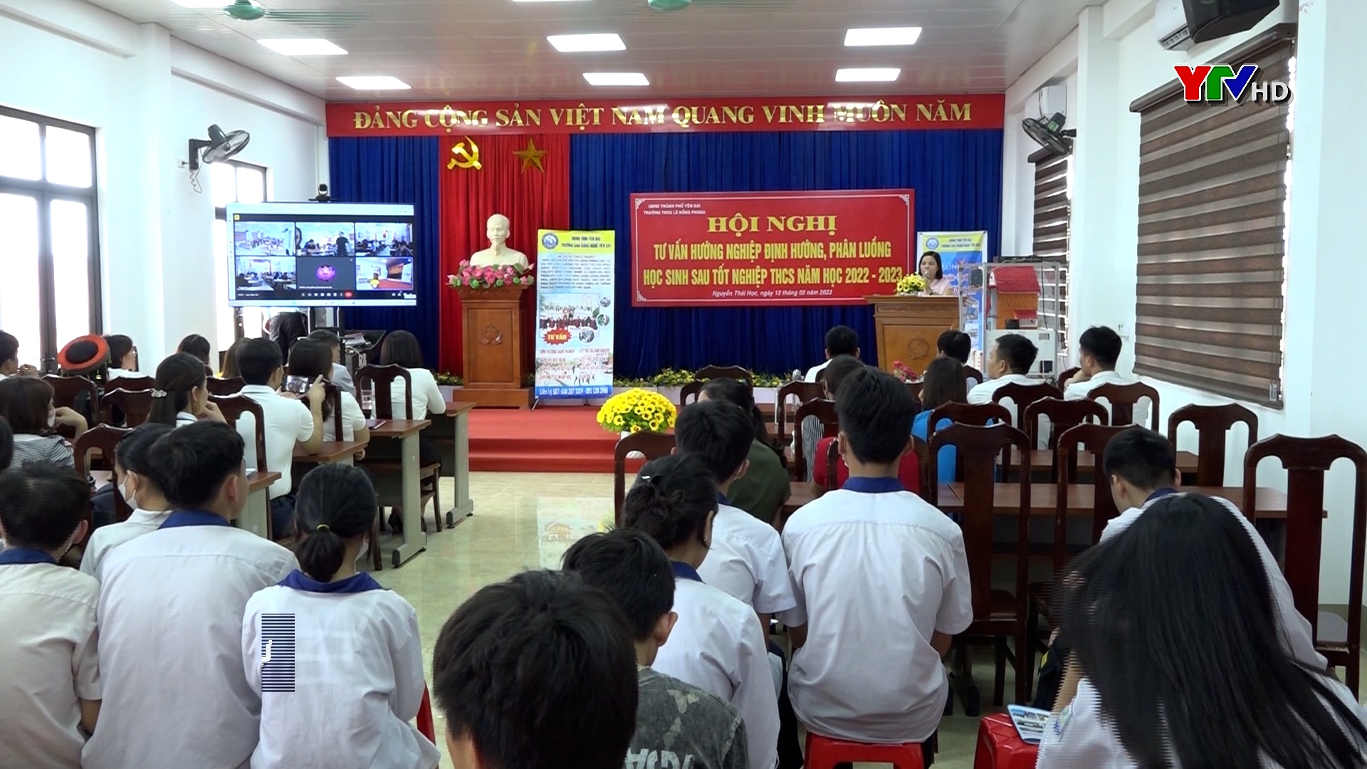 Trường THCS Lê Hồng Phong tư vấn hướng nghiệp, định hướng phân luồng học sinh sau tốt nghiệp THCS