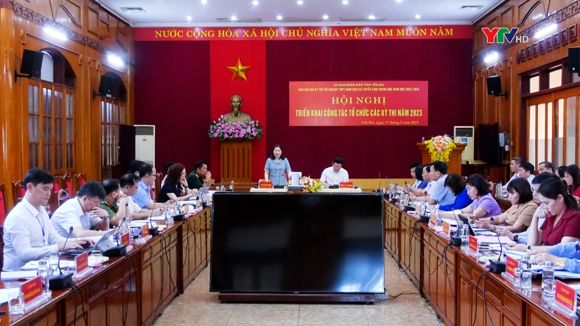 Yên Bái triển khai công tác tổ chức Kỳ thi tốt nghiệp THPT năm 2023 và Kỳ thi tuyển sinh trung học năm học 2023-2024