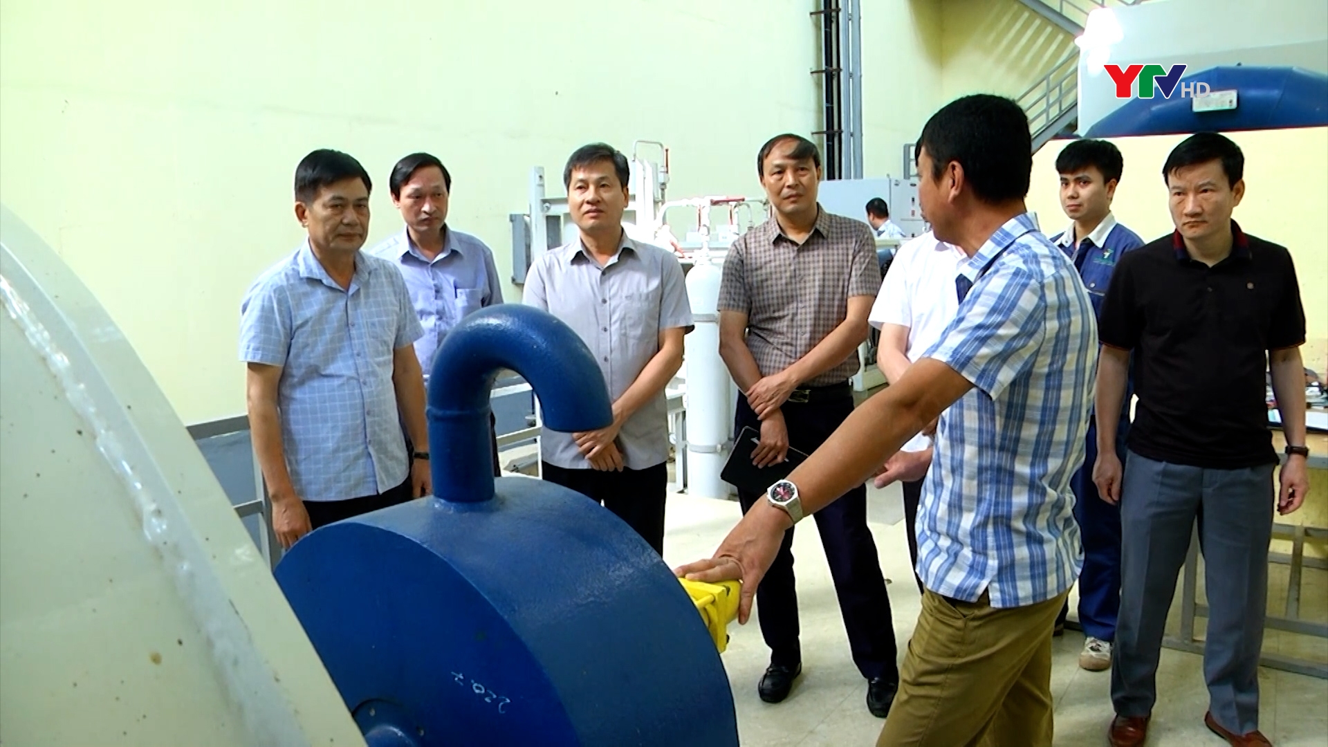 Đoàn công tác của tỉnh kiểm tra các nhà máy thủy điện tại huyện Văn Chấn và Trạm Tấu