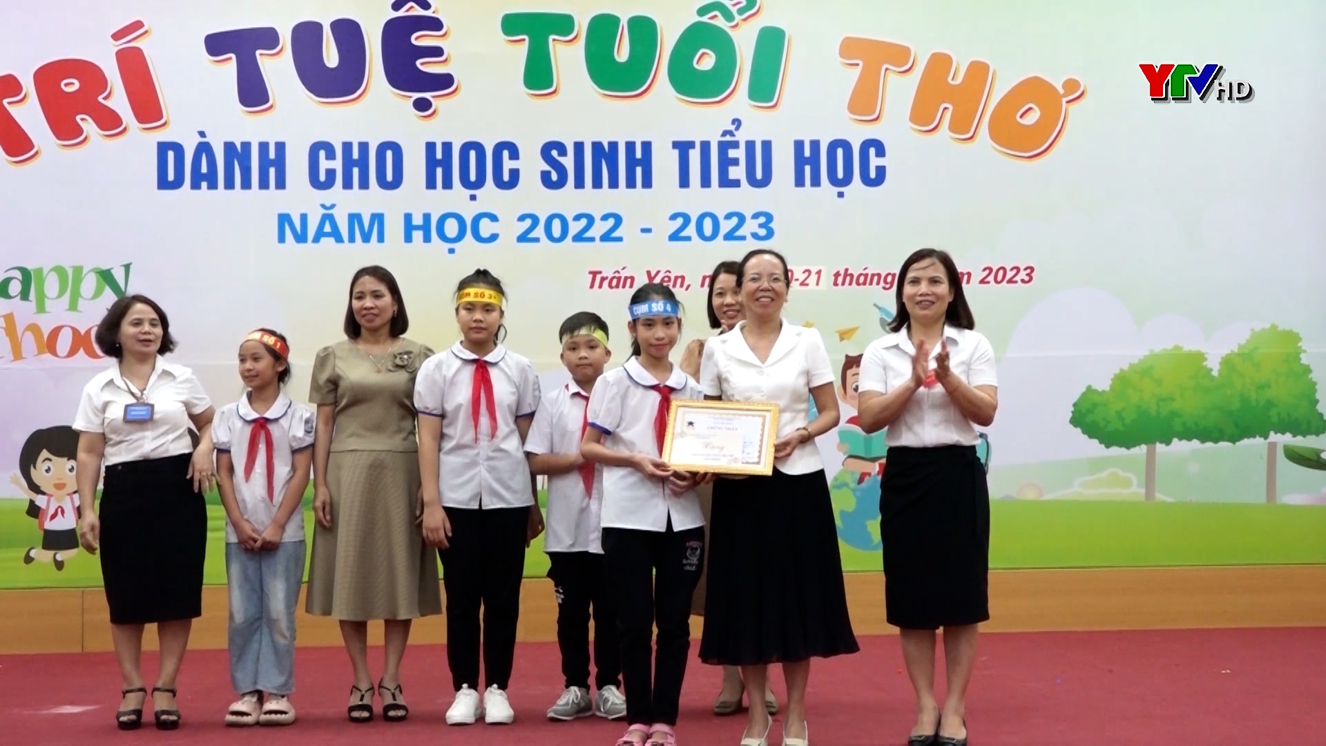 Hội thi “Giao lưu trí tuệ trẻ thơ dành cho học sinh tiểu học” huyện Trấn Yên năm học 2022-2023
