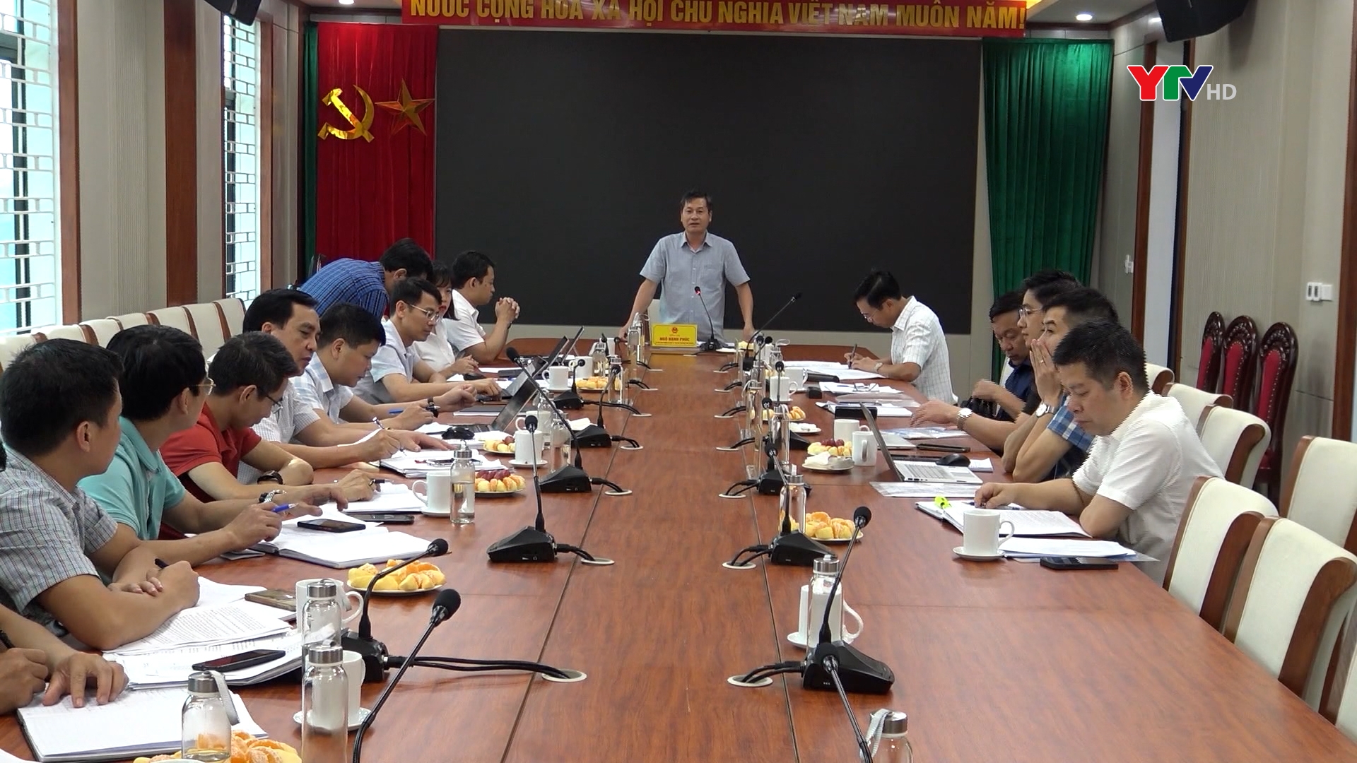 Đồng chí Phó Chủ tịch UBND tỉnh Ngô Hạnh Phúc làm việc với huyện Trạm Tấu và thị xã Nghĩa Lộ về công tác thu ngân sách