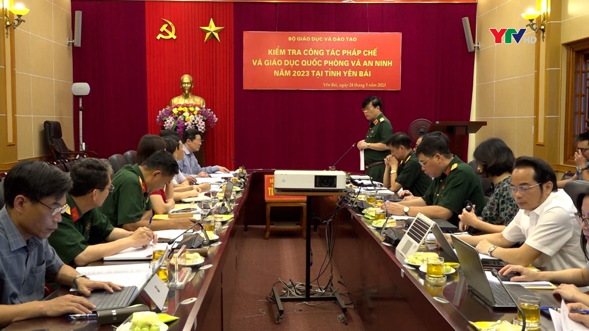 Bộ Giáo dục và Đào tạo kiểm tra công tác pháp chế, giáo dục QPAN tại tỉnh Yên Bái