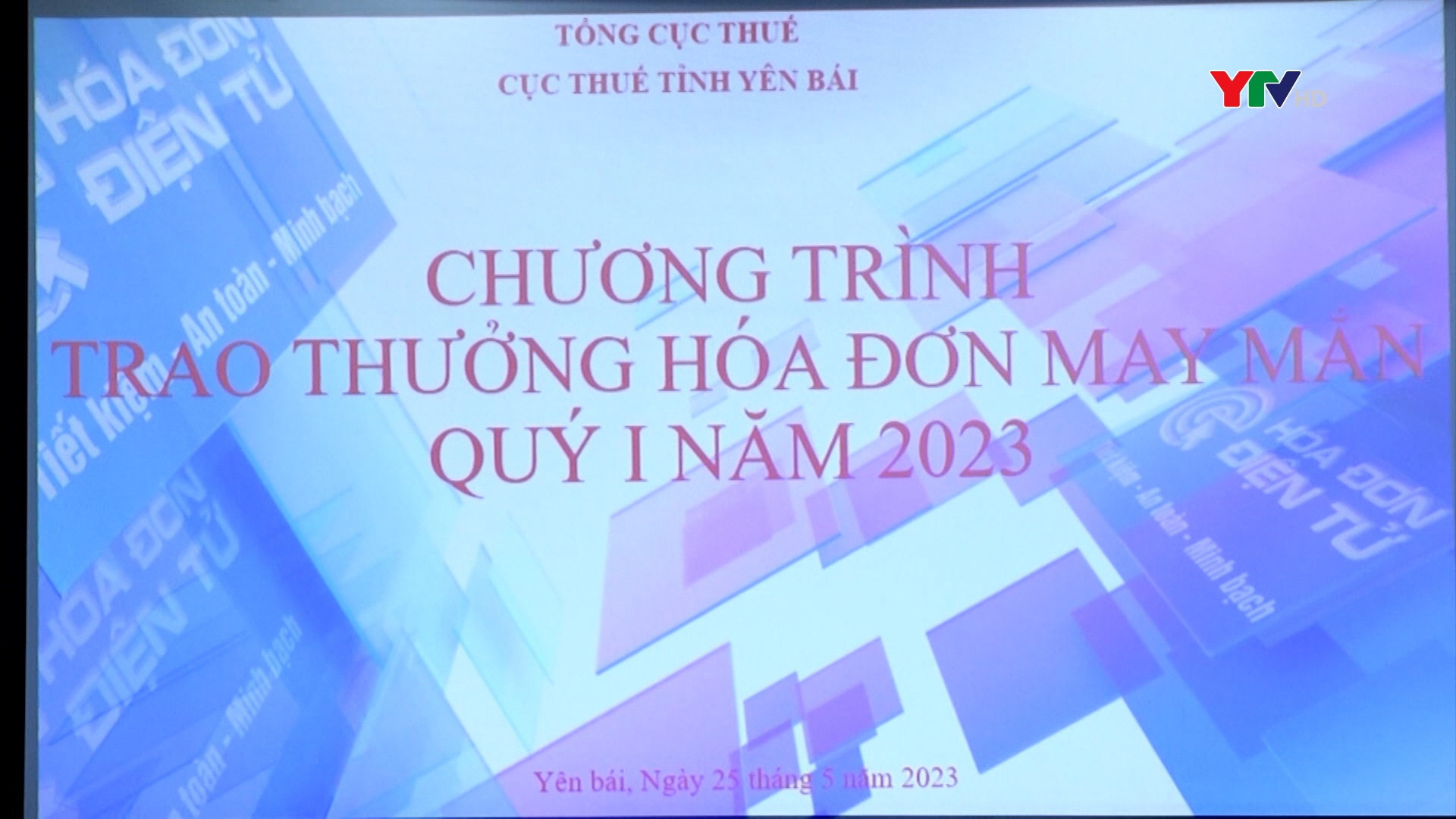 Trao thưởng Chương trình Hóa đơn may mắn quý 1 năm 2023