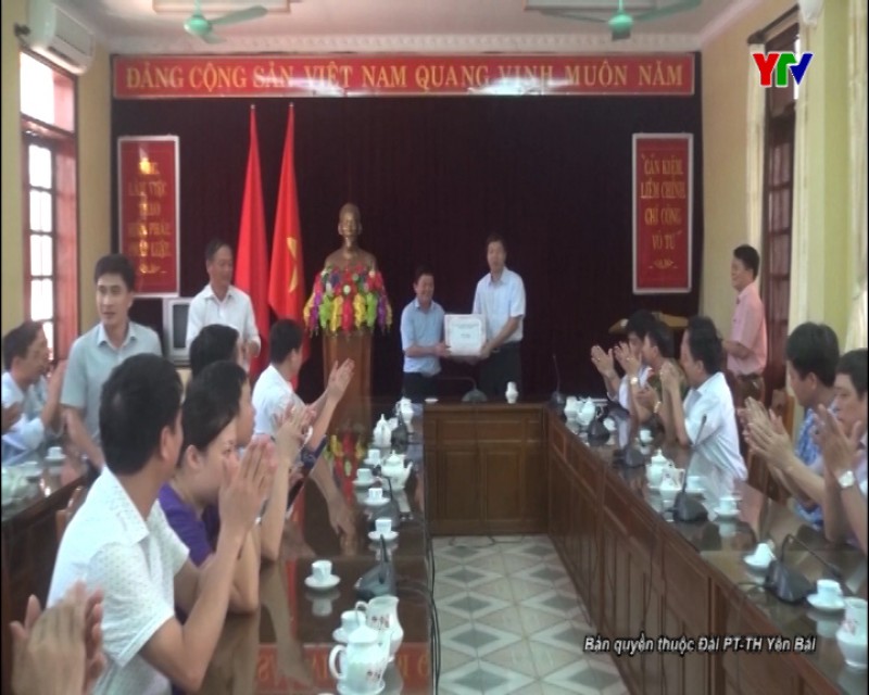 Đoàn công tác huyện Văn Chấn học tập trao đổi kinh nghiệm tại huyện Trấn Yên