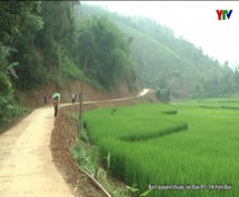 Huyện Lục Yên đẩy nhanh tiến độ thi công các công trình dự án giảm nghèo