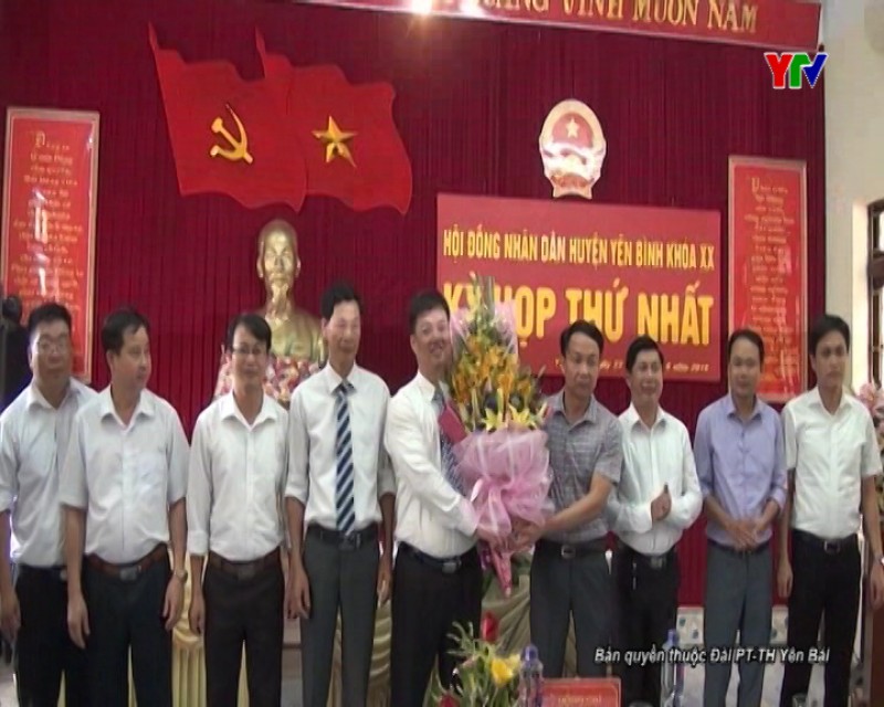 HĐND huyện Yên Bình khóa XX tổ chức kỳ họp thứ nhất