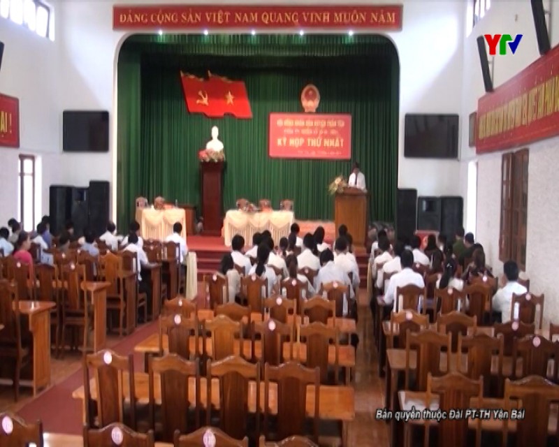 HĐND huyện Trấn Yên khóa XX tổ chức thành công kỳ họp thứ nhất