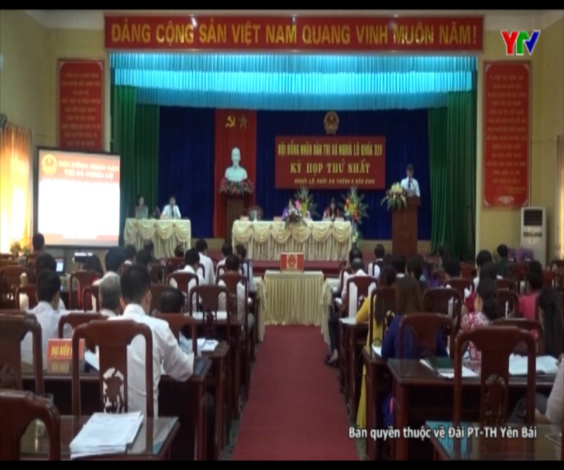 HĐND thị xã Nghĩa Lộ khóa XIV tổ chức thành công kỳ họp thứ nhất