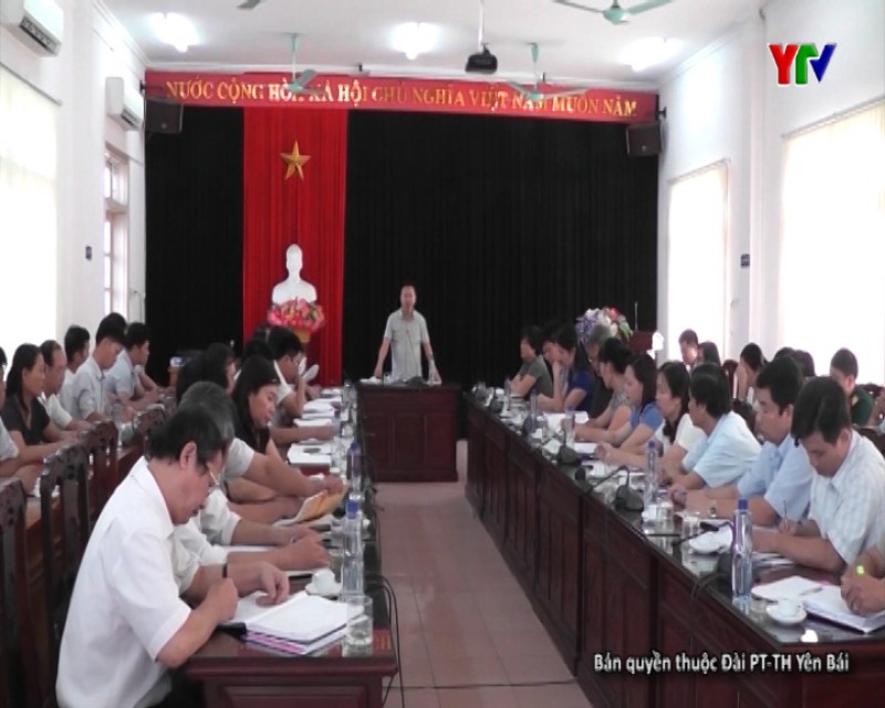 Huyện Yên Bình triển khai kế hoạch sản xuất vụ hè thu