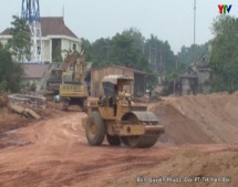 Đẩy nhanh tiến độ thi công các dự án xây dựng tại huyện Yên Bình