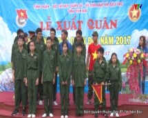 Lễ xuất quân học kỳ trong quân đội đợt 2 năm 2017