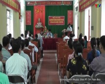 Tổ đại biểu HĐND tỉnh bầu tại huyện Trấn Yên tiếp xúc cử tri