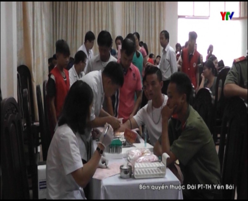 Huyện Yên Bình tổ chức ngày hội hiến máu tình nguyện
