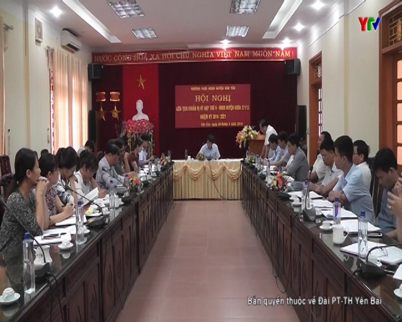 Thường trực HĐND huyện Văn Yên triển khai nhiệm vụ