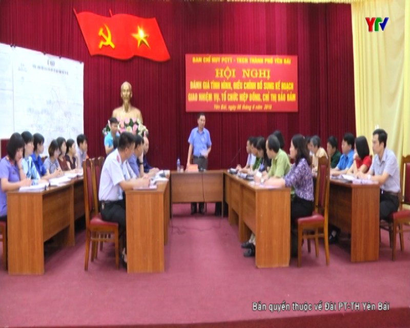 Đ/c Phó Chủ tịch UBND tỉnh Nguyễn Văn Khánh dự tổng duyệt diễn tập ứng phó lụt bão và tìm kiếm cứu nạn tại TP Yên Bái