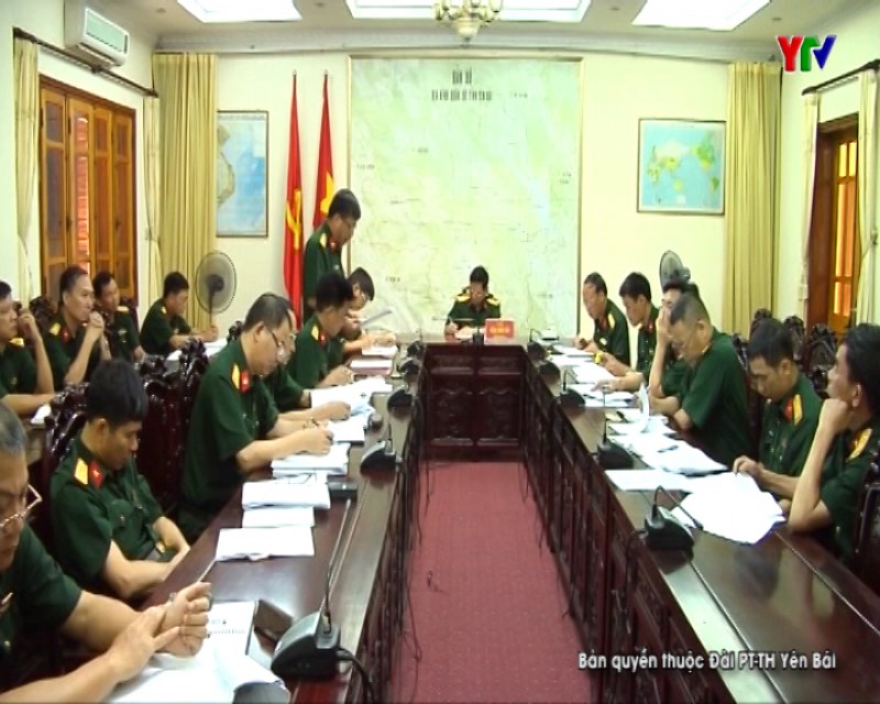 Ban chỉ đạo Phòng không nhân dân Quân khu 2 kiểm tra tại Bộ CHQS tỉnh