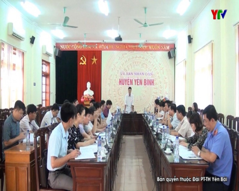 Thường trực HĐND huyện Yên Bình triển khai nhiệm vụ tổ chức Kỳ họp thứ 6
