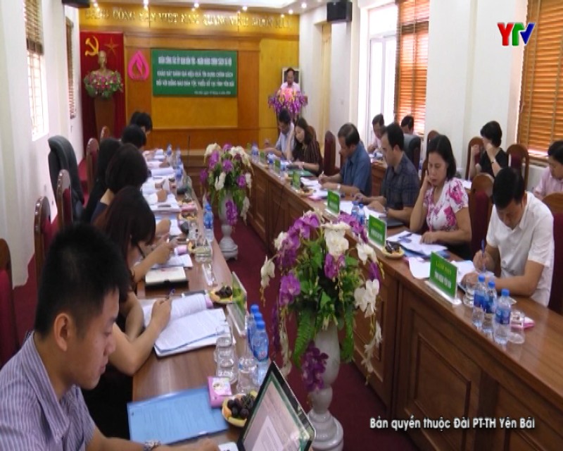 Đoàn công tác TW khảo sát, đánh giá hiệu quả tín dụng chính sách xã hội đối với đồng bào dân tộc thiểu số tại tỉnh Yên Bái