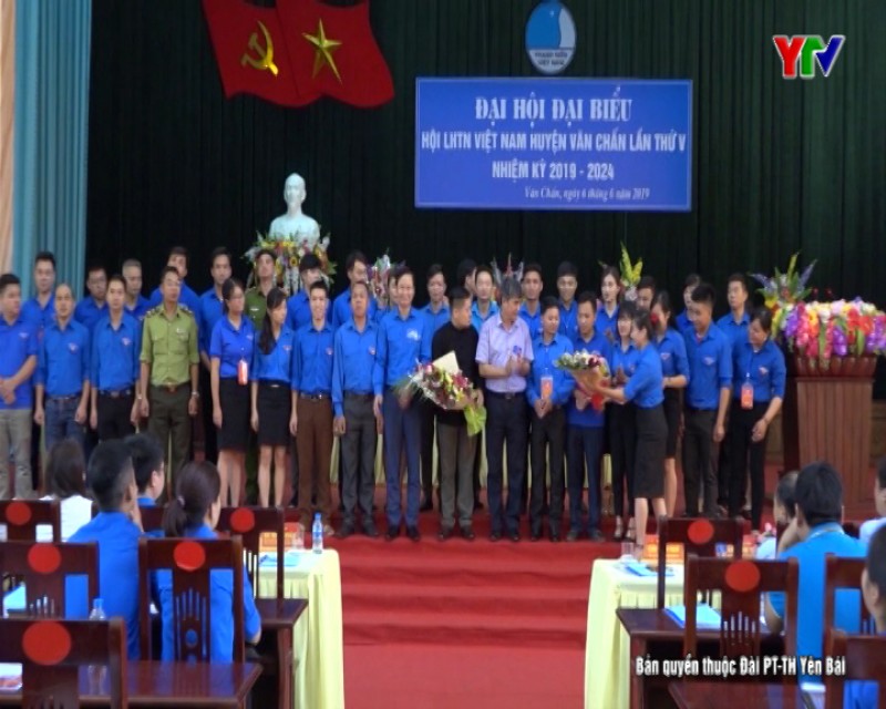 Hội LHTN huyện Văn Chấn tổ chức thành công Đại hội đại biểu nhiệm kỳ 2019 - 2024