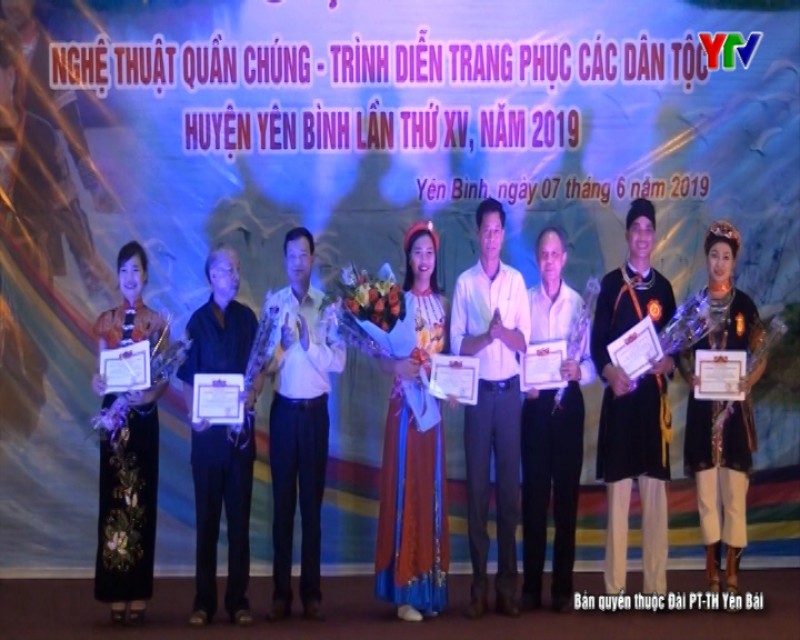 Hội diễn NTQC và trình diễn trang phục các dân tộc huyện Yên Bình lần thứ XV năm 2019