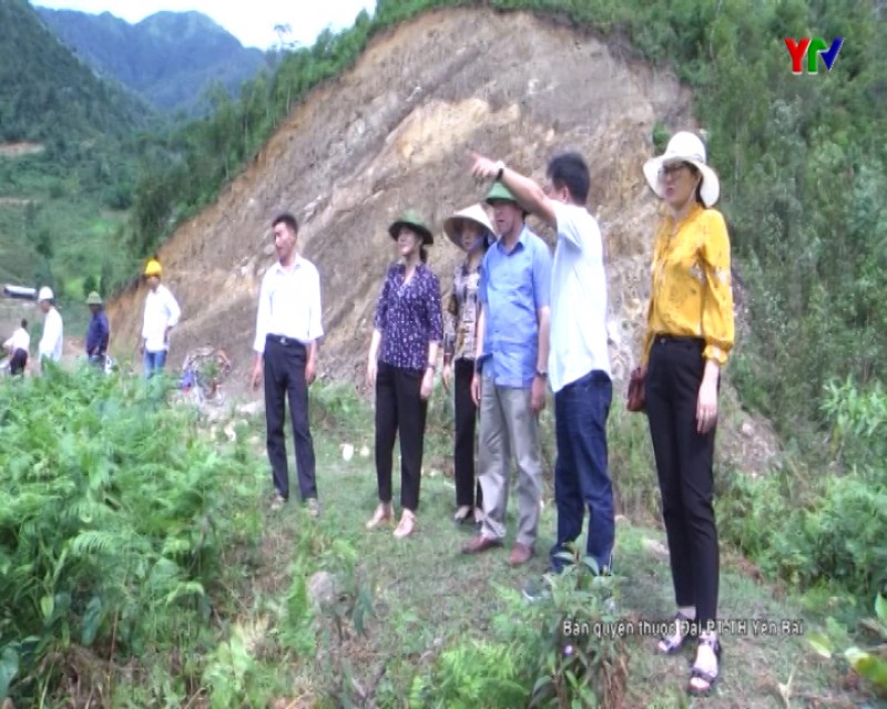 HĐND tỉnh khảo sát việc thu hồi, chuyển mục đích sử dụng đất để xây dựng 2 dự án thủy điện tại huyện Mù Cang Chải