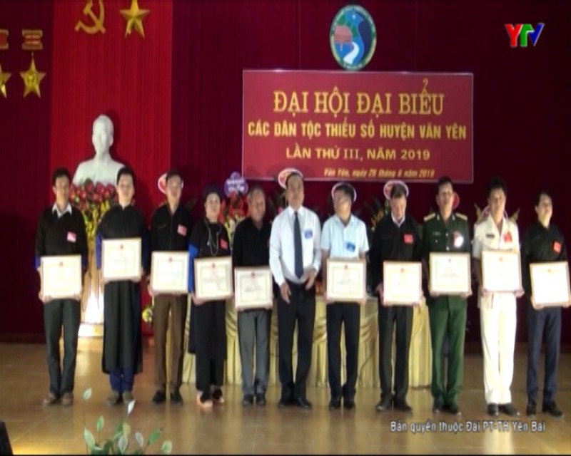 Đại hội đại biểu các dân tộc thiểu số huyện Văn Yên lần thứ III năm 2019