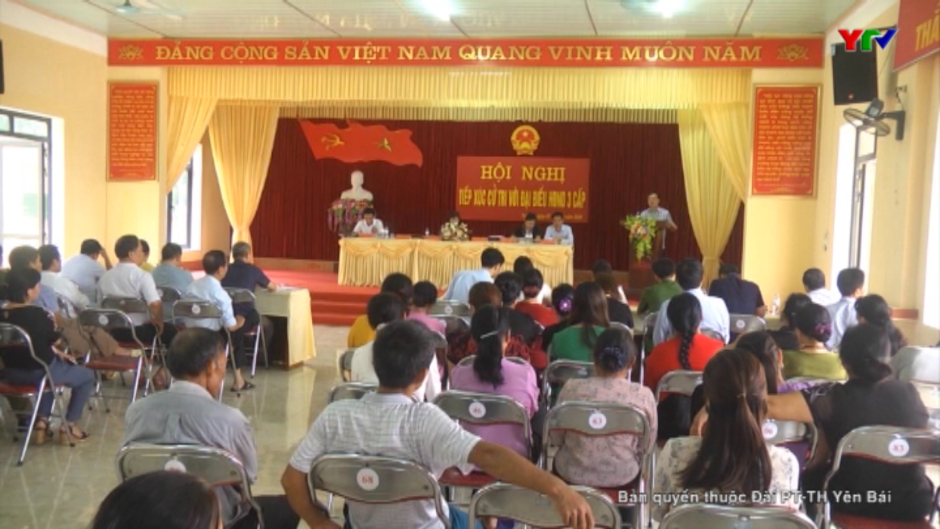 Đồng chí Hoàng Thị Thanh Bình – Phó Chủ tịch HĐND tỉnh tiếp xúc cử tri xã Tuy Lộc