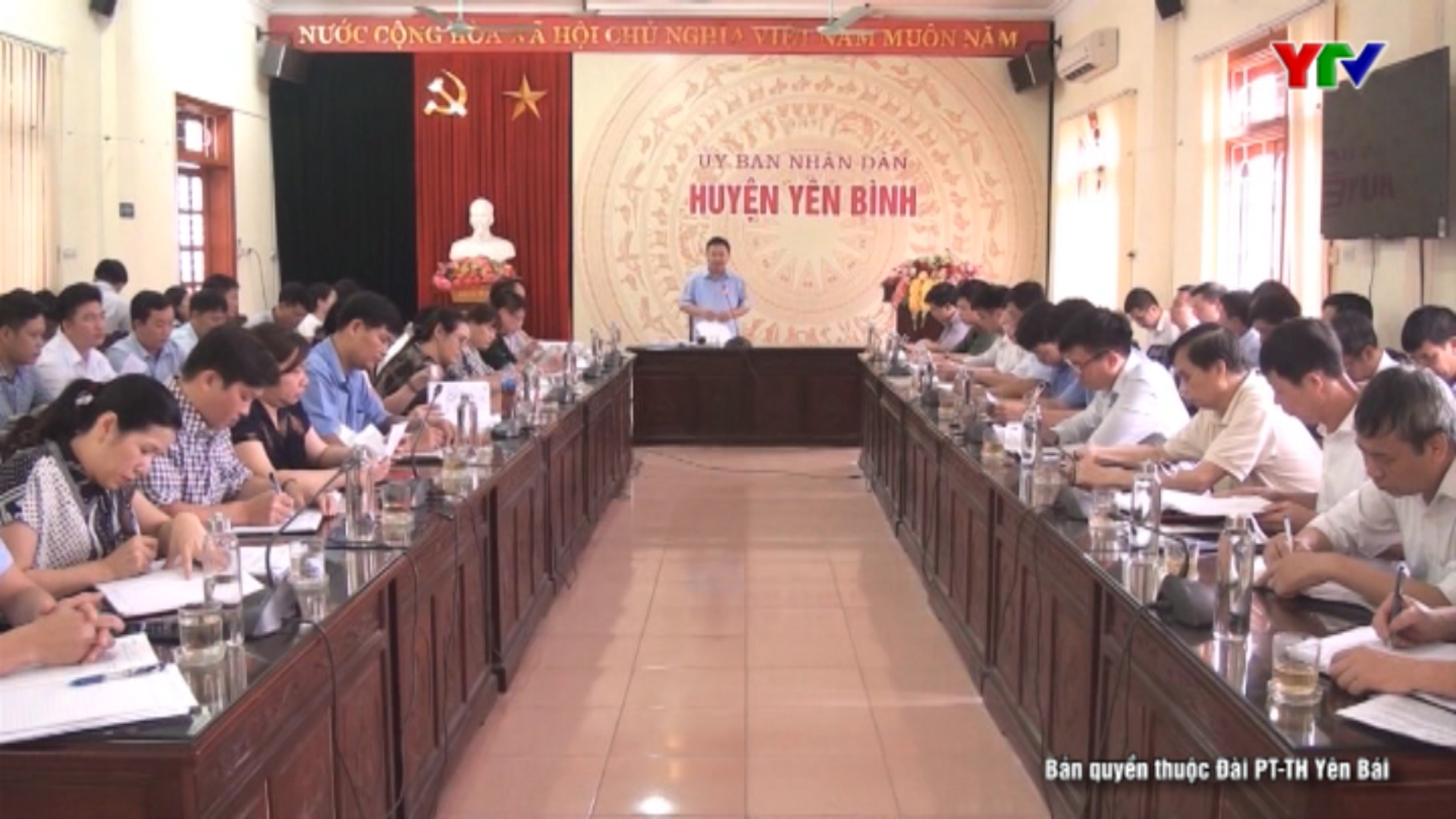 UBND huyện Yên Bình triển khai nhiệm vụ những tháng cuối năm 2020