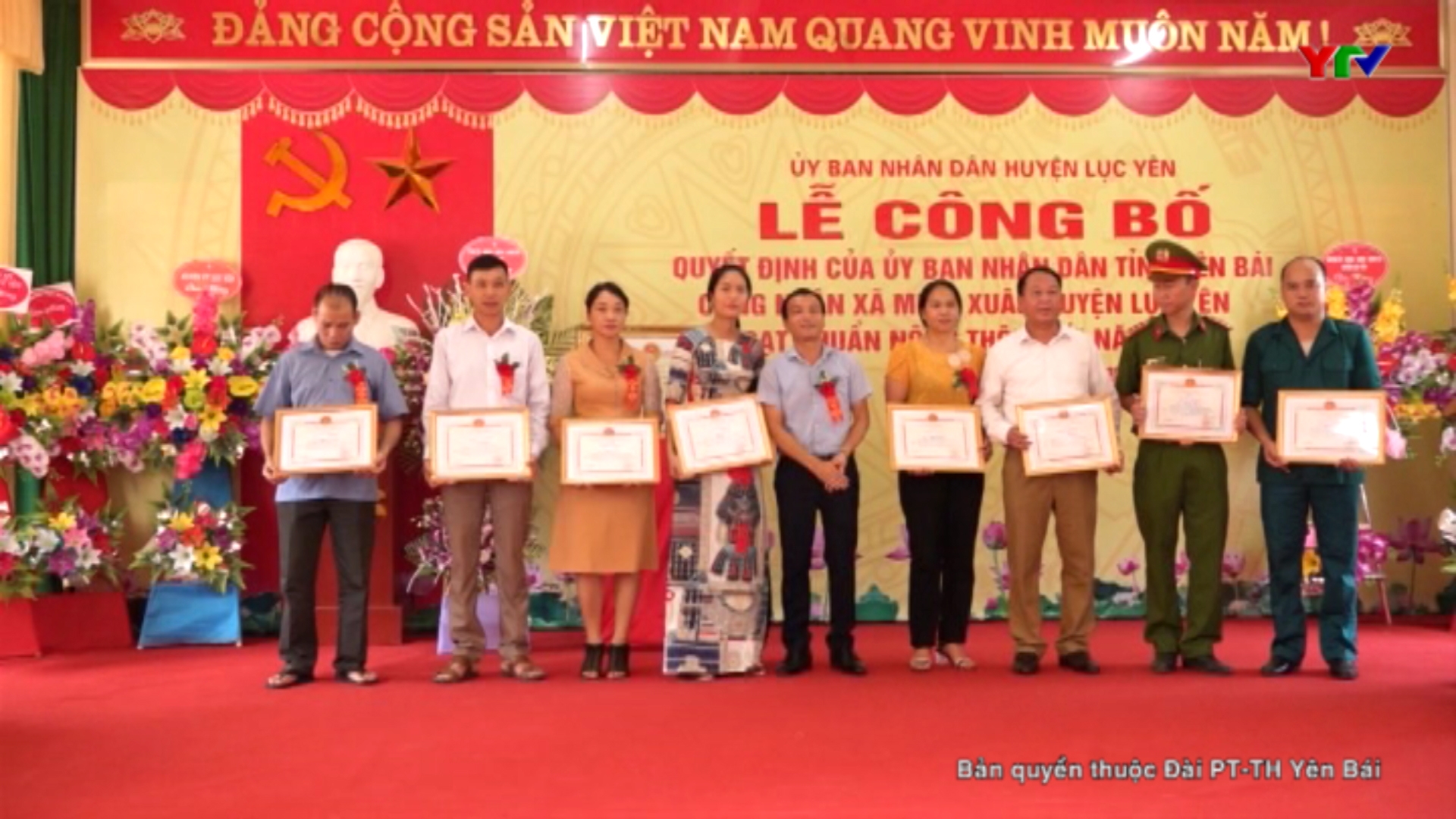Xã Minh Xuân, huyện Lục Yên đạt chuẩn nông thôn mới