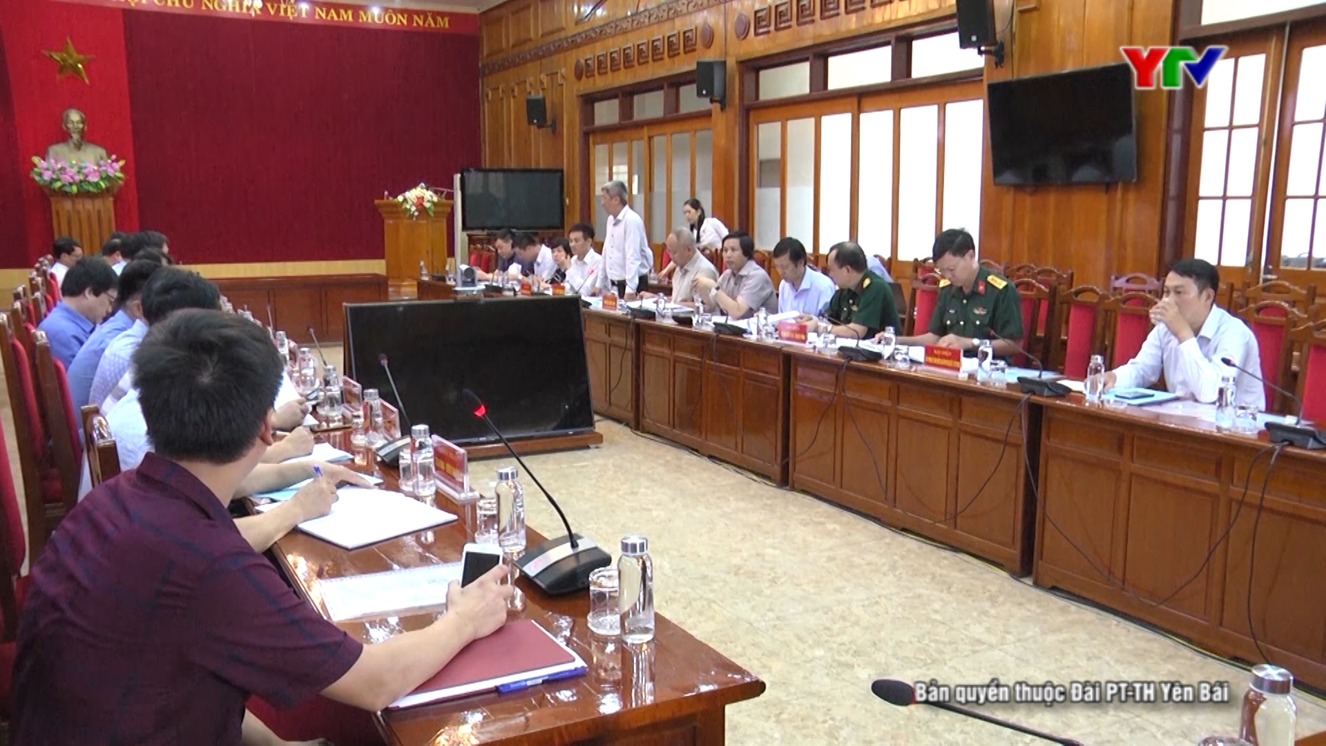 Đoàn kiểm tra công tác phòng, chống thiên tai của Bộ Y tế làm việc với Ban Chỉ huy PCTT-TKCN tỉnh Yên Bái