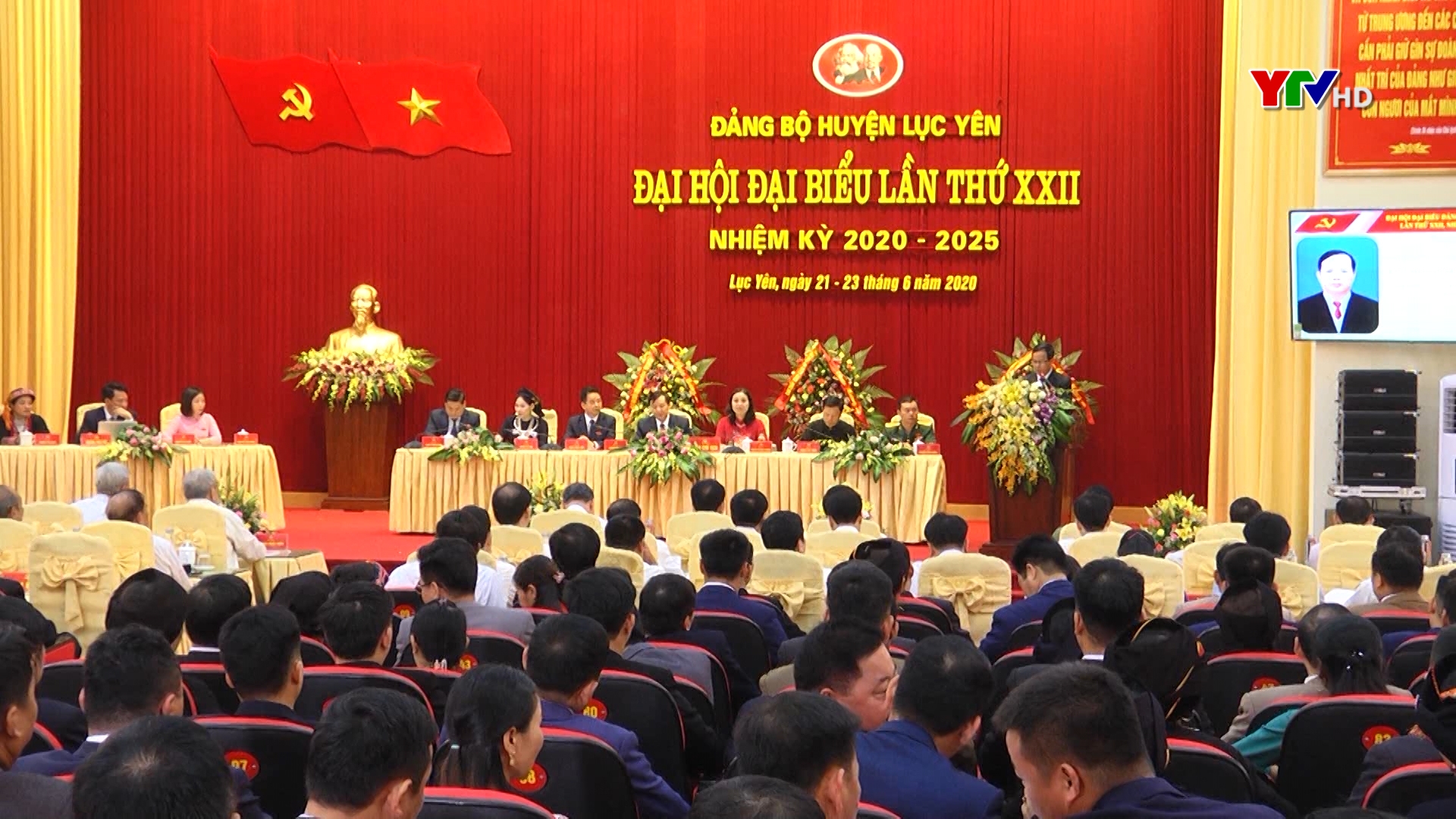 Khai mạc Đại hội đại biểu Đảng bộ huyện Lục Yên lần thứ XXII, nhiệm kỳ 2020 - 2025