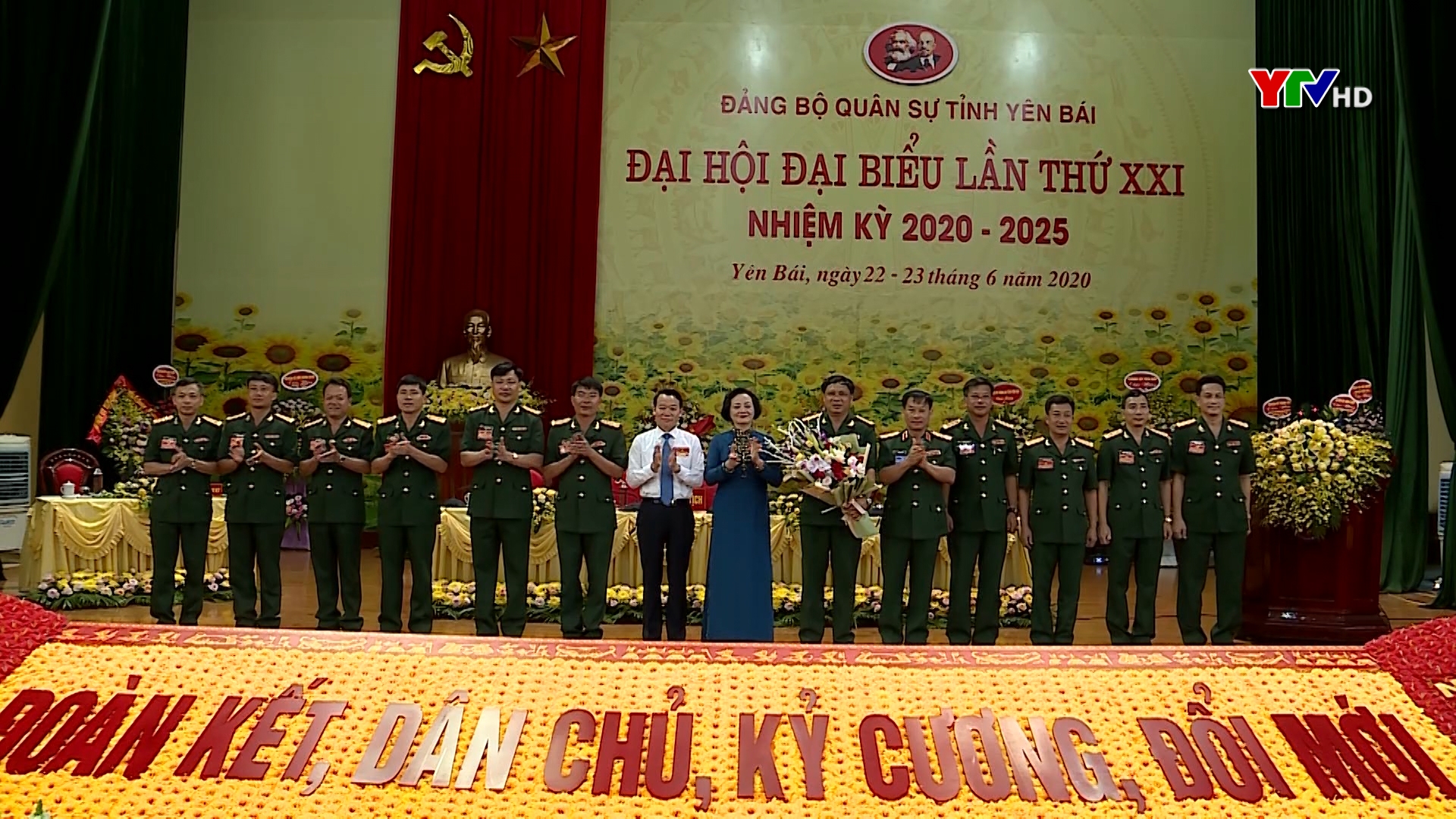 Đại hội đại biểu Đảng bộ Quân sự tỉnh lần thứ XXI thành công tốt đẹp.