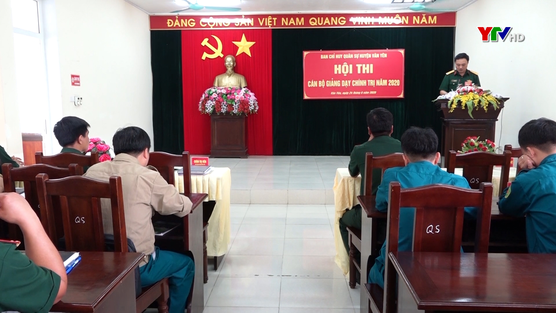 Văn Yên tổ chức Hội thi “ Cán bộ giảng dạy chính trị năm 2020”