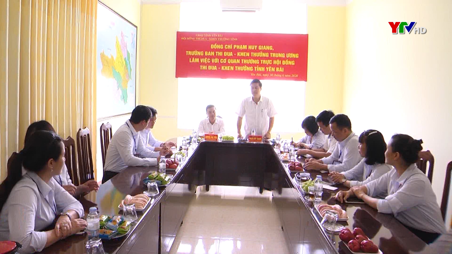 Đoàn công tác của Ban Thi đua – Khen thưởng Trung ương làm việc tại tỉnh Yên Bái