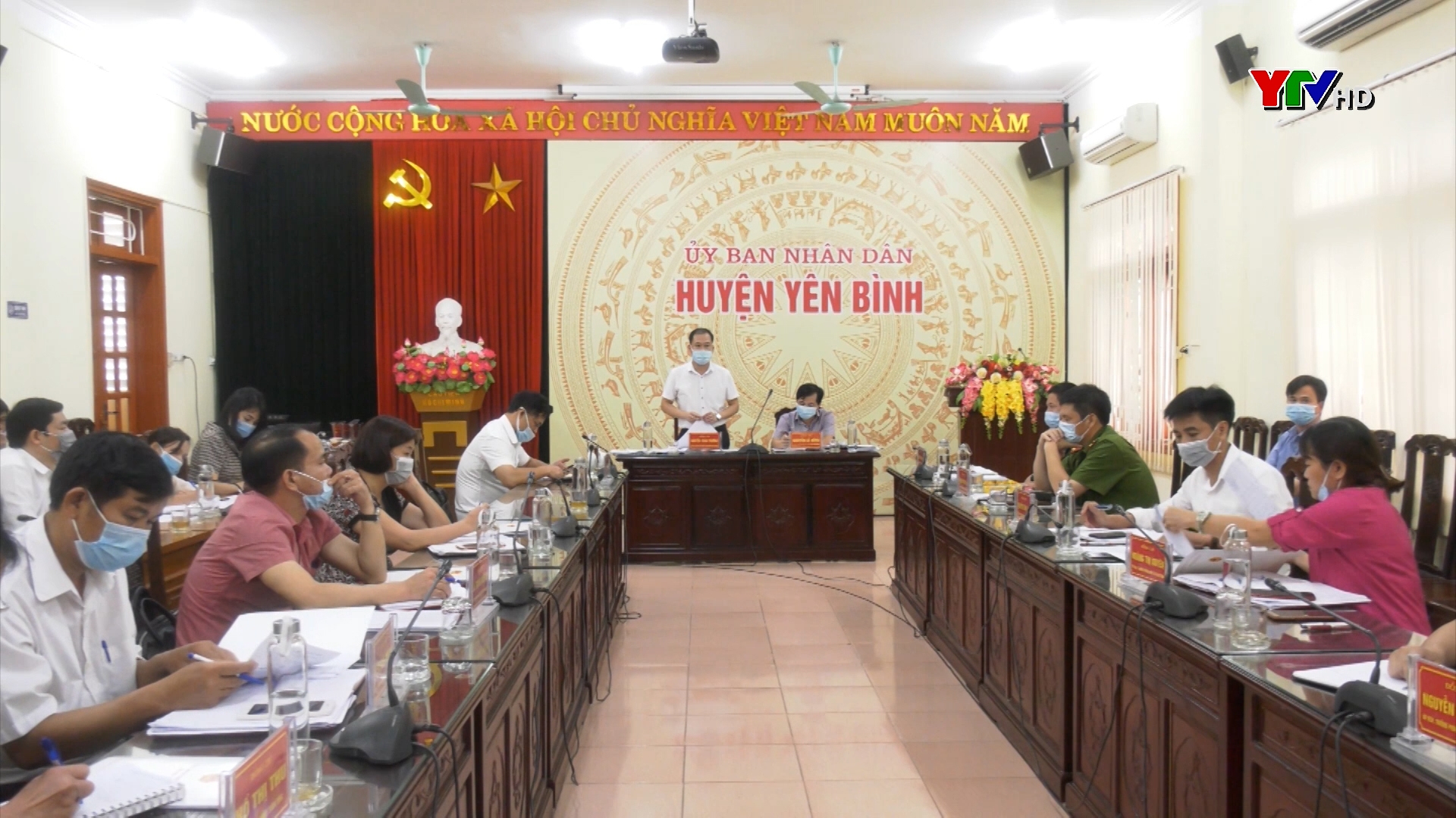 UBND huyện Yên Bình triển khai nhiệm vụ tháng 6 năm 2021