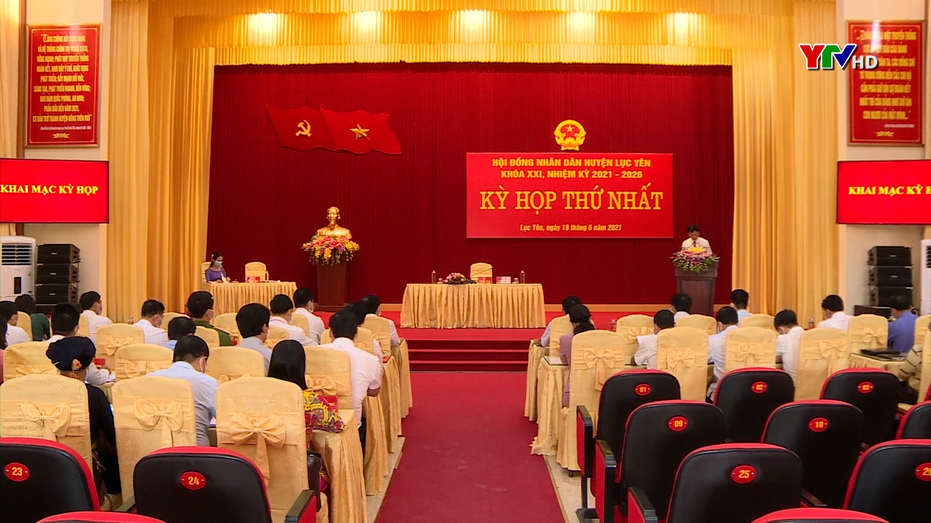 Kỳ họp thứ nhất – HĐND huyện Lục Yên khóa XXI