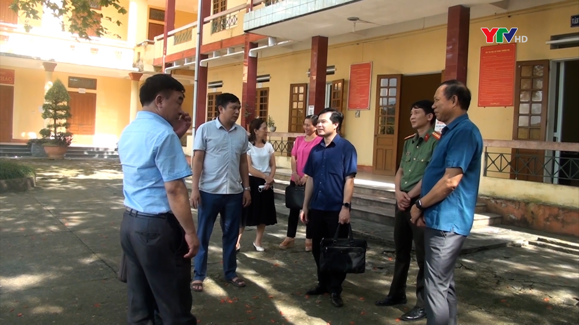 Huyện Yên Bình kiểm tra công tác chuẩn bị thi tại các trường THPT