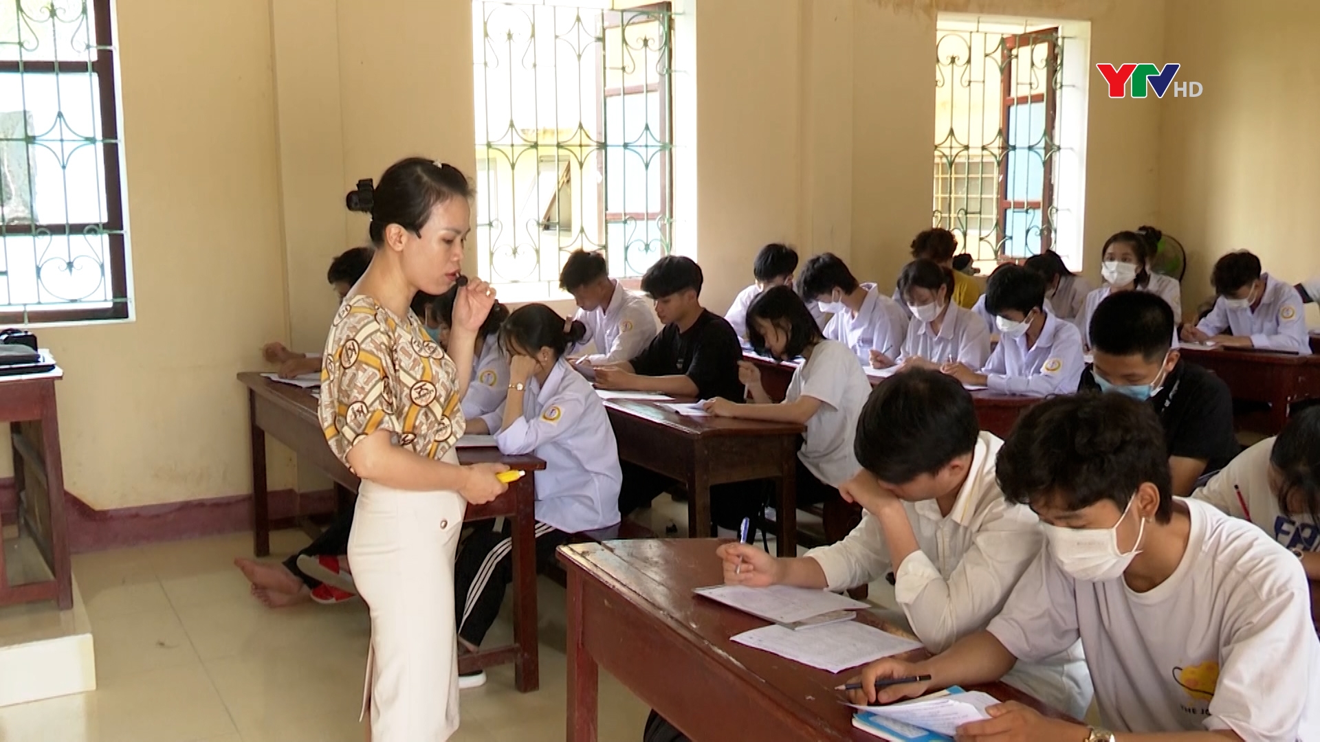 Các trường trên địa bàn thành phố Yên Bái tập trung ôn tập cho học sinh trước kỳ thi THPT