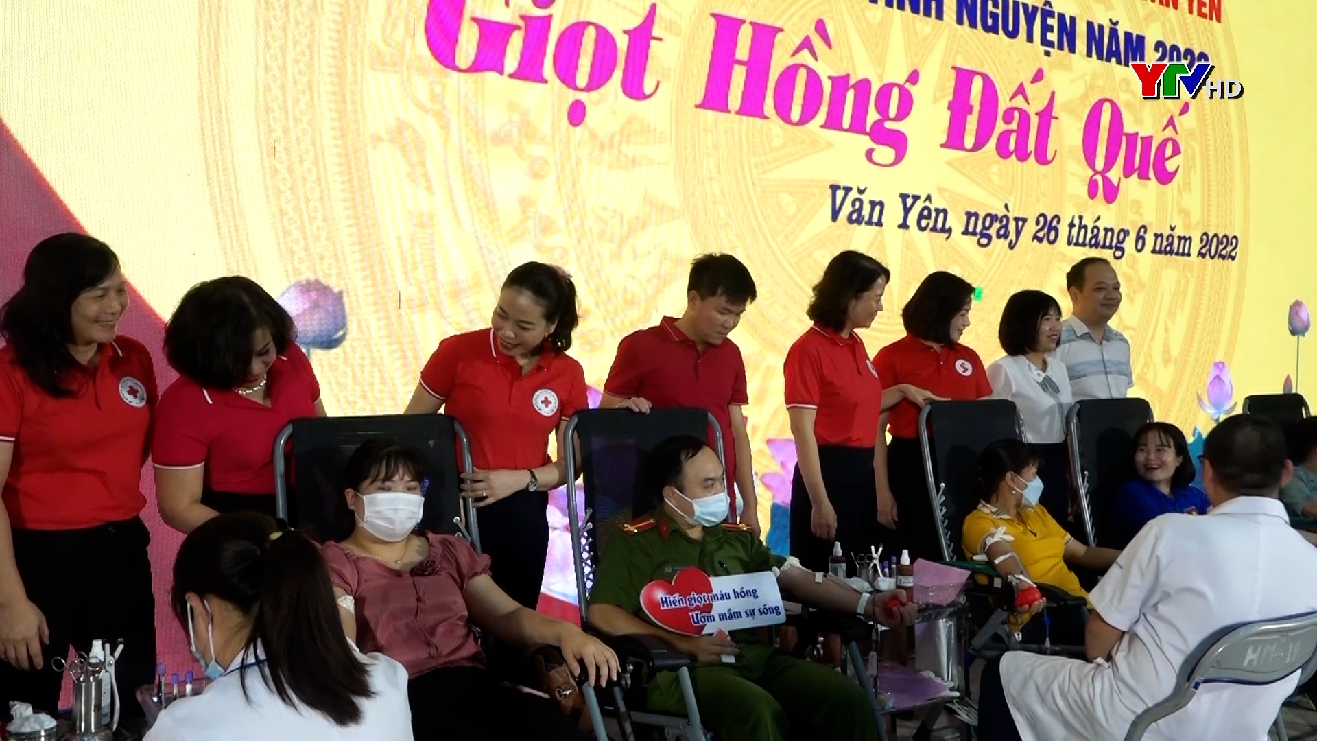 Huyện Văn Yên tổ chức ngày hội hiến máu tình nguyện “ Giọt hồng đất quế”