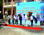 Tập đoàn dầu khí quốc gia khởi công nhà bán trú tại xã Hồ Bốn huyện MCC