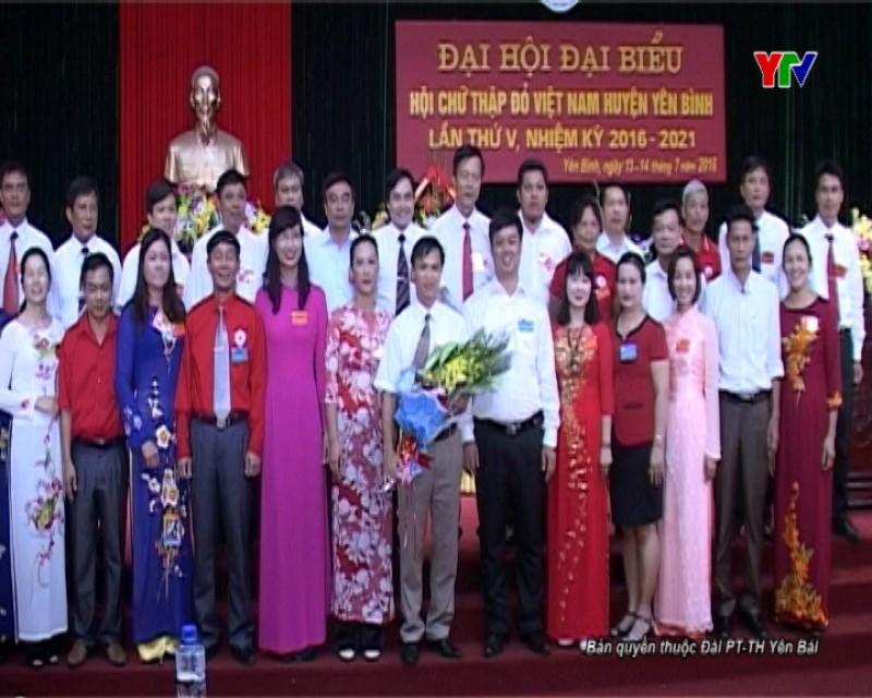 Đại hội Hội chữ thập đỏ huyện Yên Bình lần thứ V nhiệm kỳ 2016 - 2021
