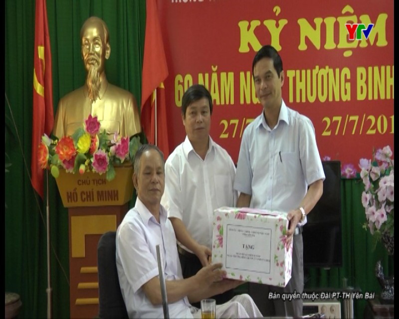 Đ/c Dương Văn Tiến - Phó Chủ tịch UBND tỉnh thăm Trung tâm điều dưỡng thương binh Thuận Thành - Bắc Ninh