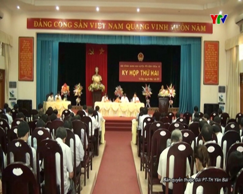 Kỳ họp thứ 2 - HĐND huyện Yên Bình khóa XX