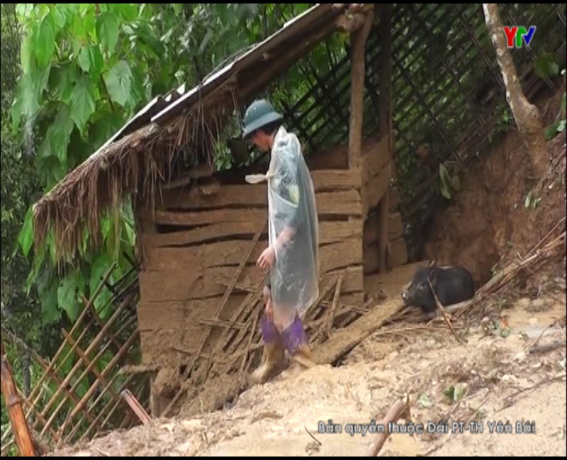Huyện Mù Cang Chải khắc phục hậu quả mưa lũ