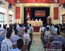 BCH Đảng Bộ huyện Trạm Tấu tổ chức hội nghị lần thứ 12